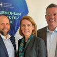 neue Mitglieder im BDH-Vorstand, Dr. Tillmann von Schroeter, Kerstin Sticht, Erik Feijen.