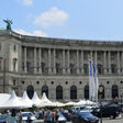 Blick auf das Papyrusmuseum und die Hofburg in Wien, Austragungsort der IEA Heat Pump Conference 2026