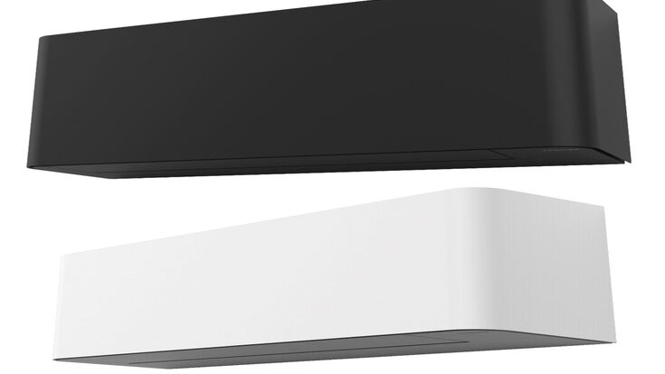 SHORAI Curve Innengeräte von TOSHIBA in Mattweiß und Schwarz