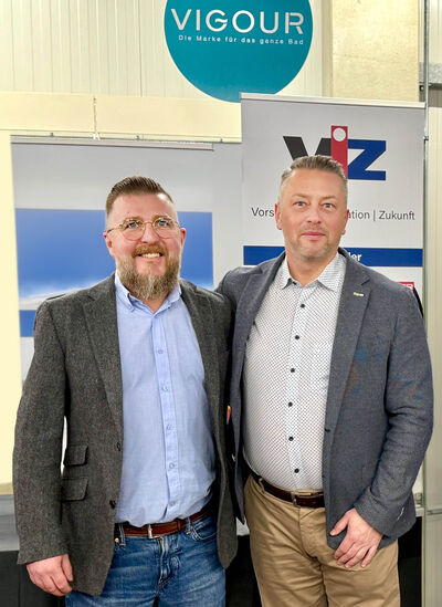 Martin Szeidl, ABEX-Koordinator GC-Gruppe Österreich, und Alexander Sollböck, Obmann des VIZ