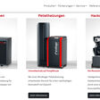 Webseite von Heizungshersteller Windhager in Österreich