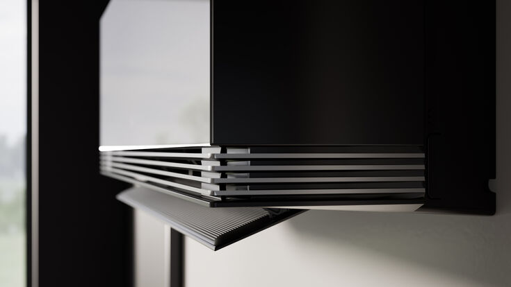 Detailansicht des Klima-Innengerätes Artcool von LG Electronics