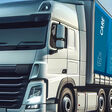 Lkw von CONEL, der Produkte für die gesamte Hausinstallation mit sich führt