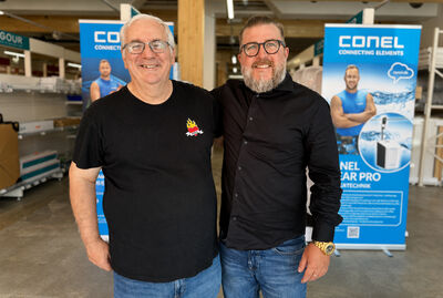ABEX-Leiter Manfred Fritz (links) und Martin Szeidl, ABEX-Koordinator der GC-Gruppe Österreich