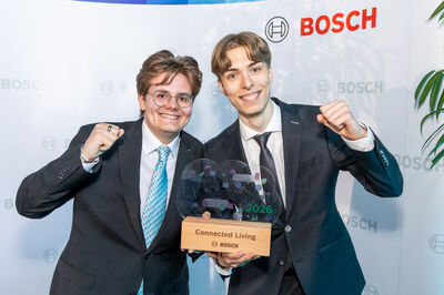 Liam Vendel und Manuel Zauner von der HTL Braunau