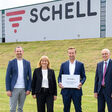 Schell Management, von links, Manuel Barz, Andrea Bußmann, Marius Buschmann, Klaus Elischewski