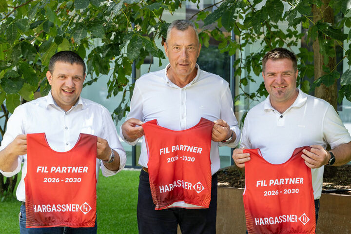 Anton Hargassner, Einars Fogelis, Markus Hargassner, von links nach rechts