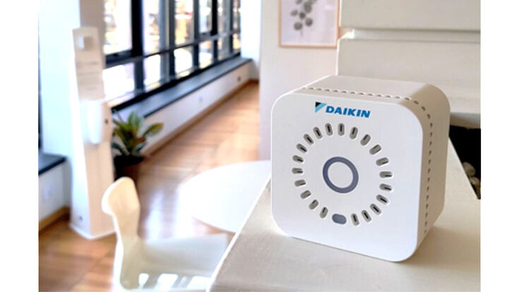 © Daikin Indoor Air Quality (IAQ) Sensor Daikin Gewerbe Industriegebäude Luftqualität Innenräume Innenraum