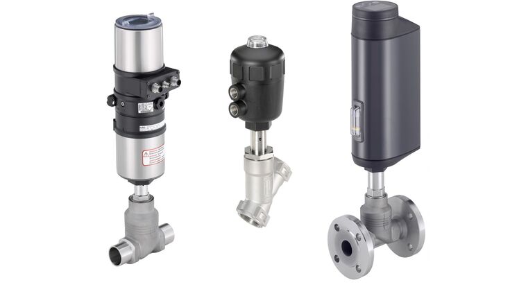 © Bürkert Fluid Control Systems Schalten und Regeln von Gasen Flüssigkeiten und Dampf, Prozess- und Lebensmittelindustrie, Bürkert wartungsarm, Regelventile an