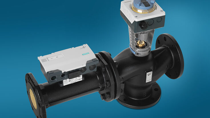 © Siemens dynamische Ventil mit Cloud-Anbindung Intelligent Valve SIEMENS SMART INFRASTRUCTURE