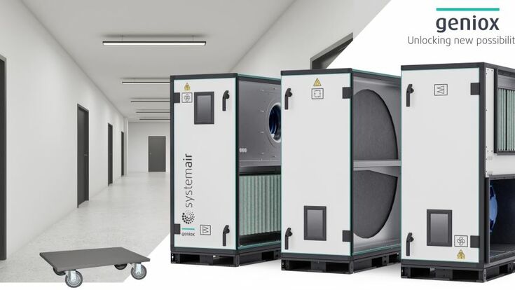 © Systemair Systemair GenioxGo size optimised models