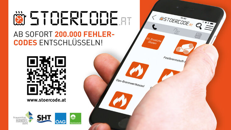 © Stoercode.at App Störcodes Digitale Lösung Handy