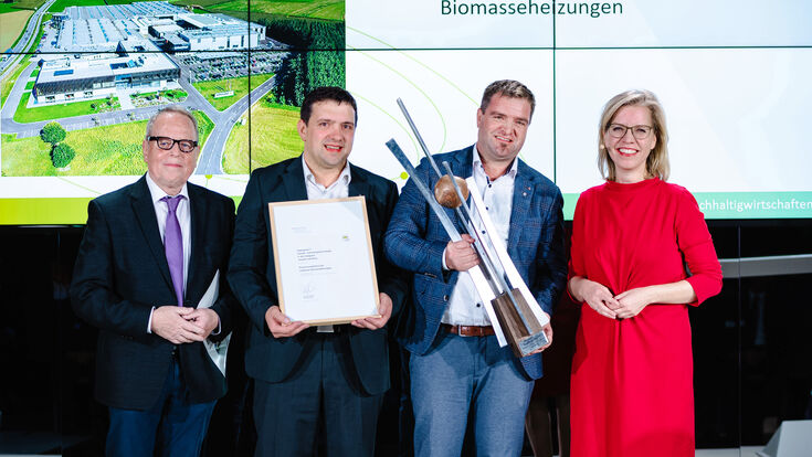 © Hargassner Ges mbH Energiemarkt Energiequellen Forstwirtschaft Umwelt Wald
