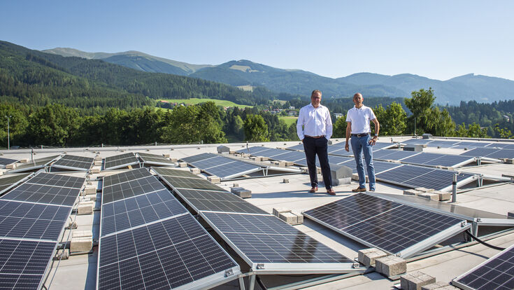 © Lucas Pripfl Ökosolar PV-Anlage für Mittelschule in Seckau