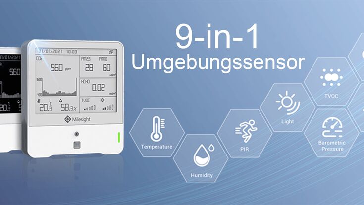 © m2m Germany GmbH 9-in-1-Umgebungssensor Messtechnik Sensor