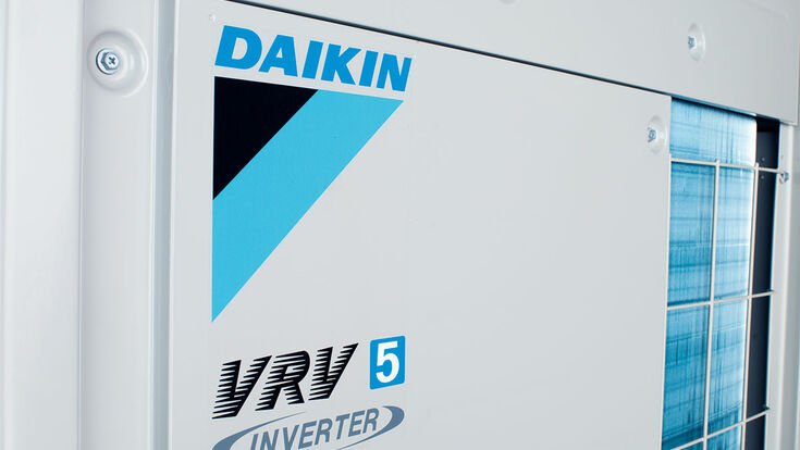 © Hasselblad H3D VRV 5 Modell mit Wärmerückgewinnung Daikin Nachhaltigkeit CO2-Fußabdruck Gebäude