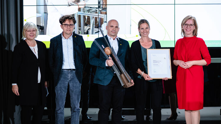© BMK / jack-coleman.com Staatspreis BMK Ammonia-to-Power Urkundenverleihung