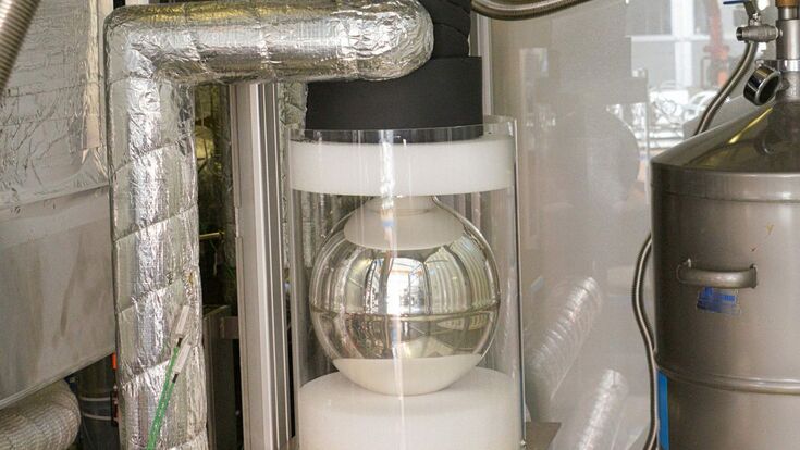 © ZSW, Ellen Klose Flüssiggas erneuerbar klimaneutral ZSW eLNG liquid natural gas