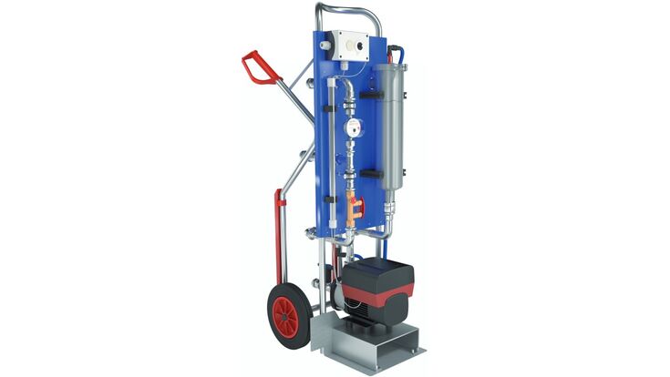 © Orben Heizwasser Heizungswasser Heizwasseraufbereitung Heizwasserfiltration Heizwasserfilterung mobile Filtration Magnetit Eisenoxid Heizschlamm Magnetitfilterung Thermostil Thermostil Ultraflex Orben Orben Heizwasser